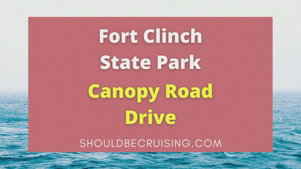 'Video thumbnail for Fort Clinch Canopy Road | Amelia Island Florida'