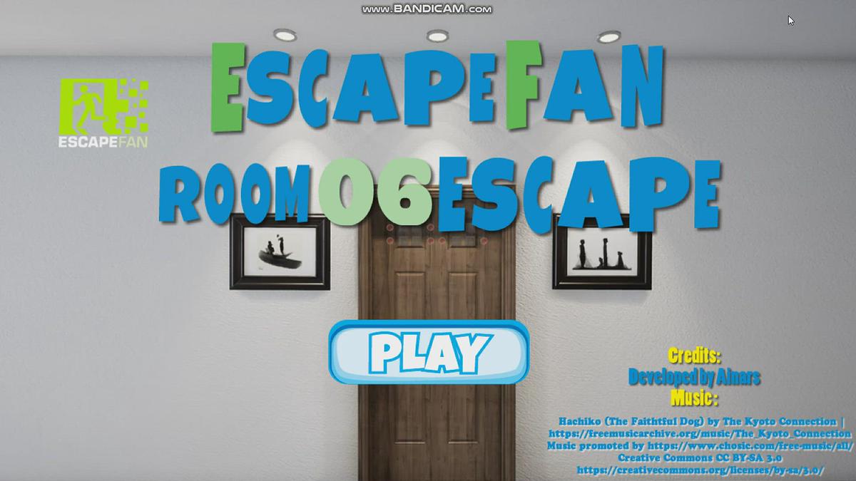 'Video thumbnail for Escape Fan Room 06 Escape video walkthrough'