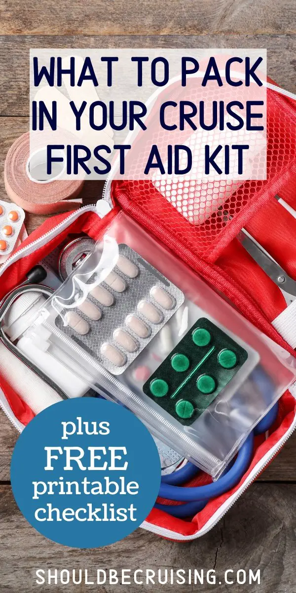 cruise first aid kit