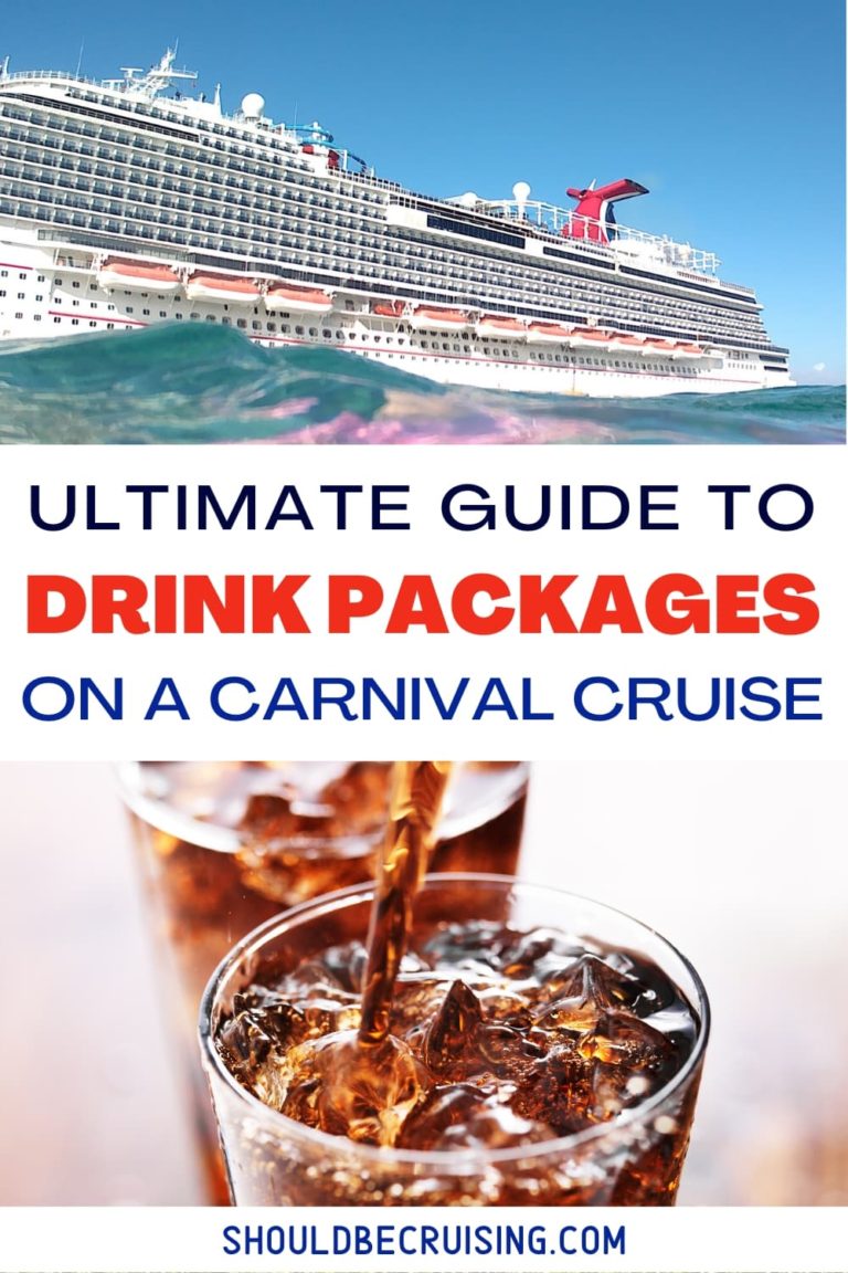 Carnival Cruise Line Drink Packages The Ultimate Guide (2022) Should